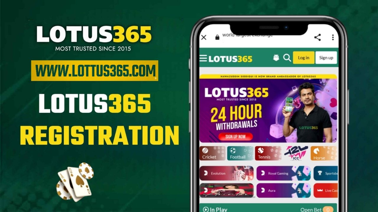 Lotus365 Signup - Get Your Lotus365 Official ID Today