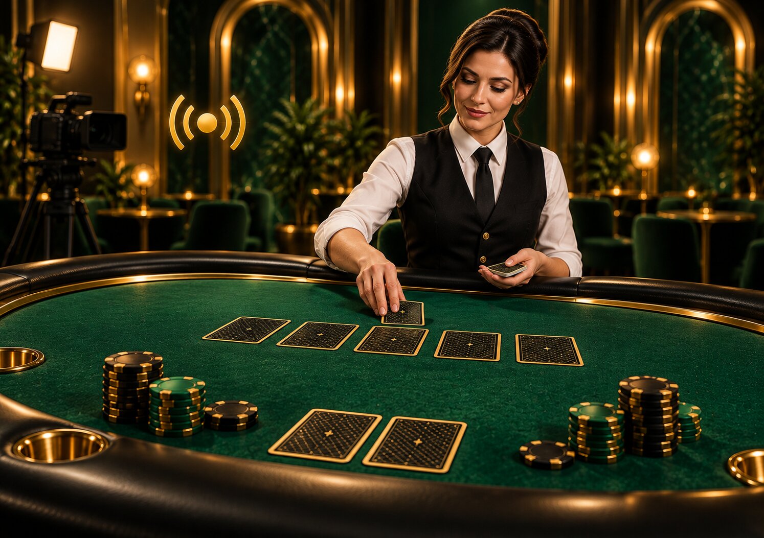 Live Poker-Style Games